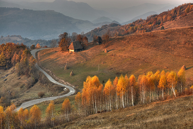 Румынская Трансильвания осенью